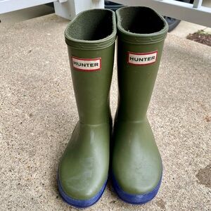 Kids Toddler Hunter Boots Size 11